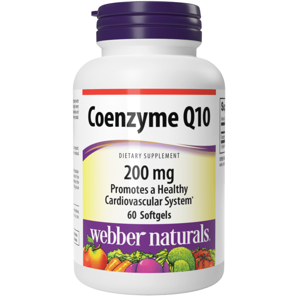 buy l carnitine online Coenzyme Q10 200 mg Softgels – Webber Naturals USA