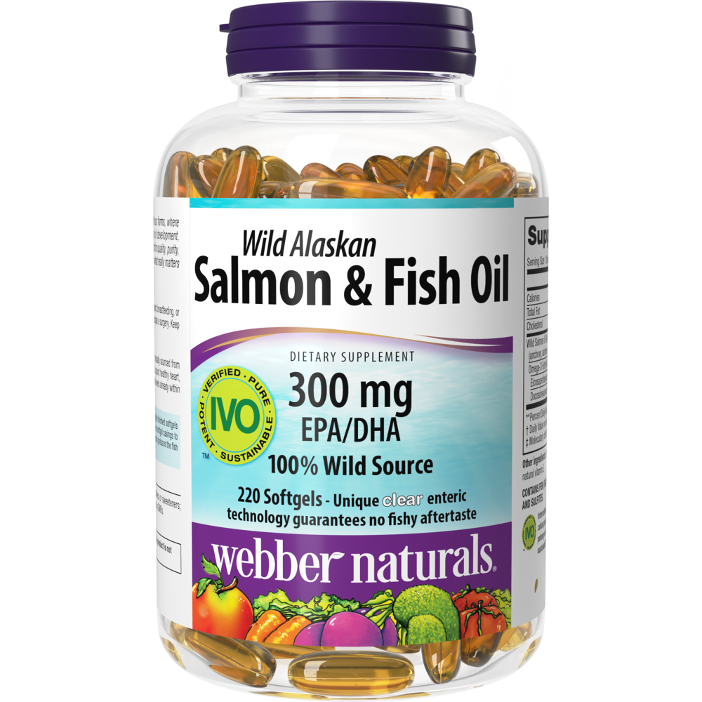 Wild Alaskan Salmon & Fish Oil