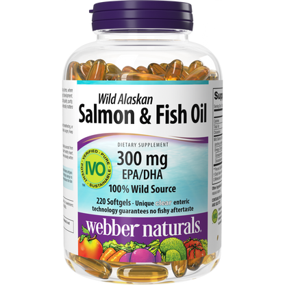 Wild Alaskan Salmon & Fish Oil