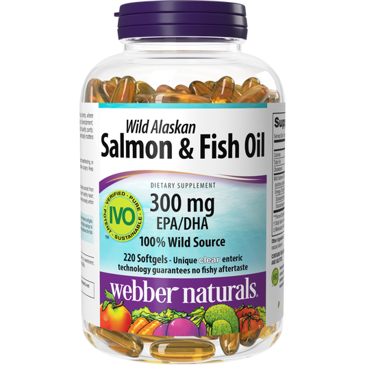 Wild Alaskan Salmon & Fish Oil