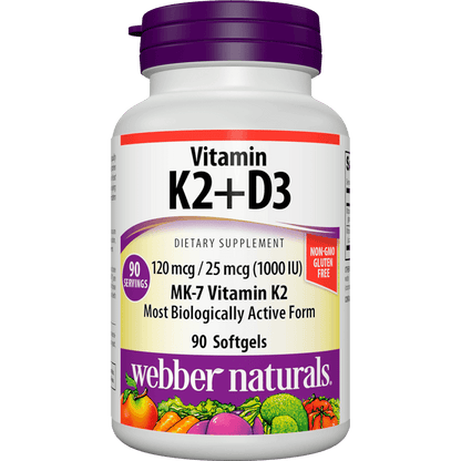 Vitamin K2+D3 Softgels