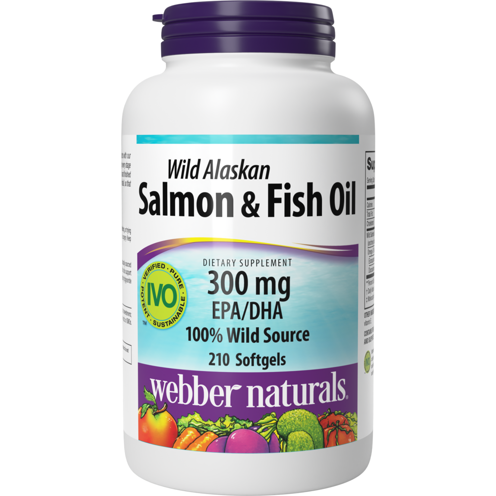 Wild Alaskan Salmon & Fish Oil