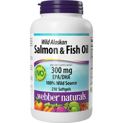 Wild Alaskan Salmon & Fish Oil