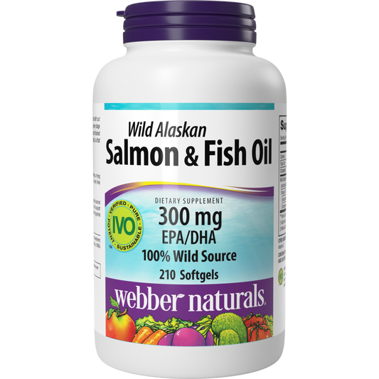 Wild Alaskan Salmon & Fish Oil