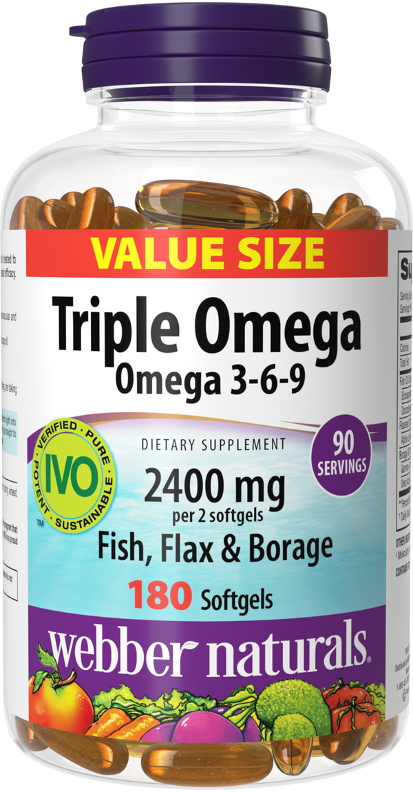 Triple Omega 3-6-9 – Webber Naturals USA