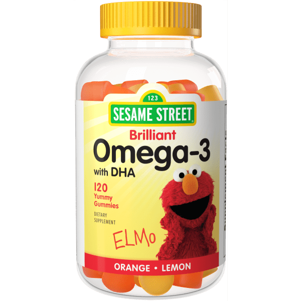 Omega-3 with DHA  50 mg  120 Gummies Orange • Lemon, image-hi-res