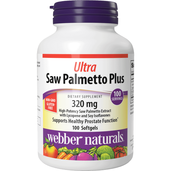 Ultra Saw Palmetto Plus  320 mg  100 Softgels, image-hi-res
