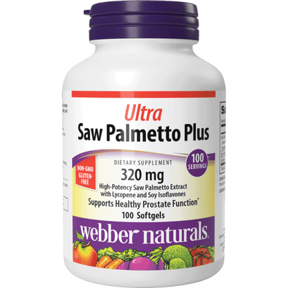 Ultra Saw Palmetto Plus  320 mg  100 Softgels, image-hi-res