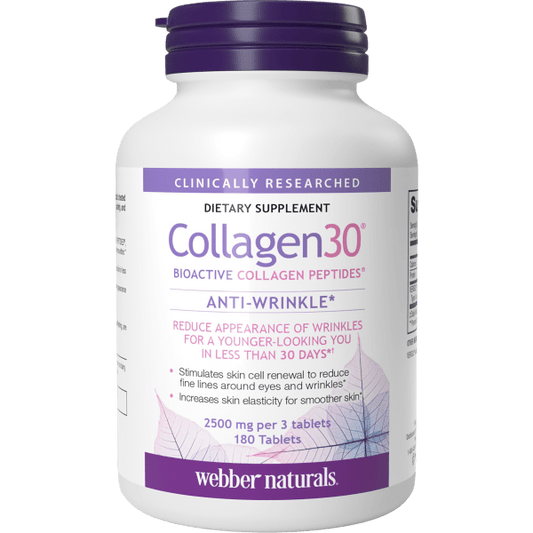 Collagen30® BIOACTIVE COLLAGEN PEPTIDES®  2500 mg per 3 tablets  180 Tablets, image-hi-res