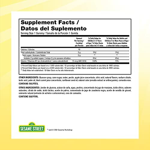 Vitamin D3 Vegetarian Gummies